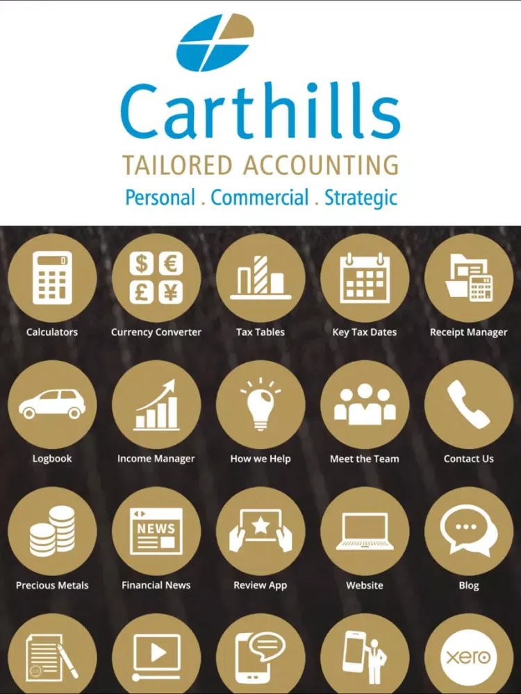 Carthills Accounting App iPad 应用截图