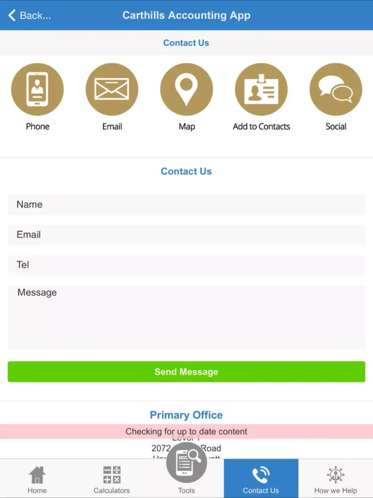 Carthills Accounting App iPad 应用截图