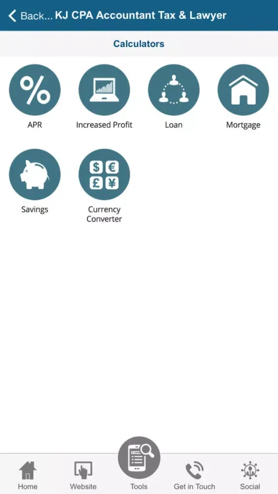 KJ CPA Accountant Tax & Lawyer Screenshots