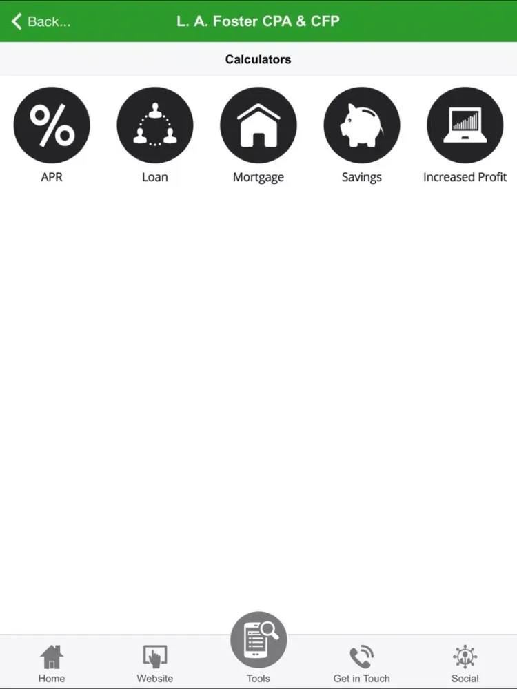 تصاویر L. A. Foster CPA & CFP iPad 