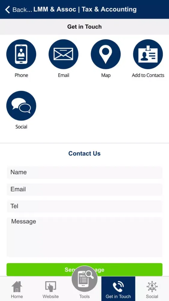 Screenshot di LMM & Assoc | Tax & Accounting