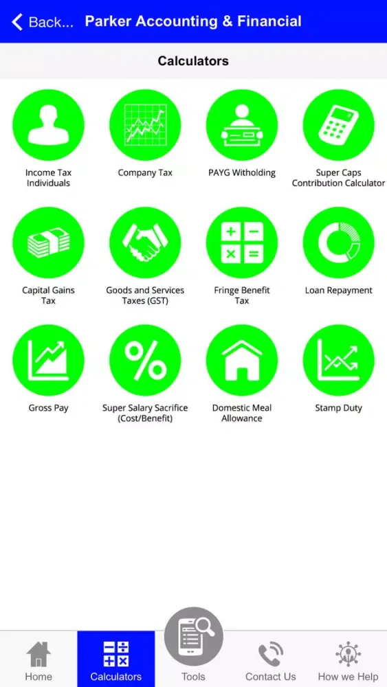 Parker Accounting & Financial 스크린샷