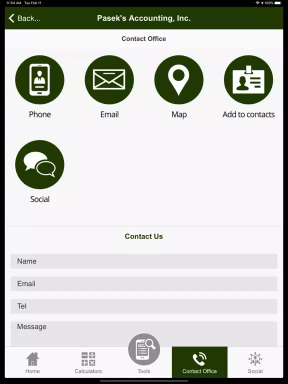 PRP Accounting iPad  স্ক্রিনশট