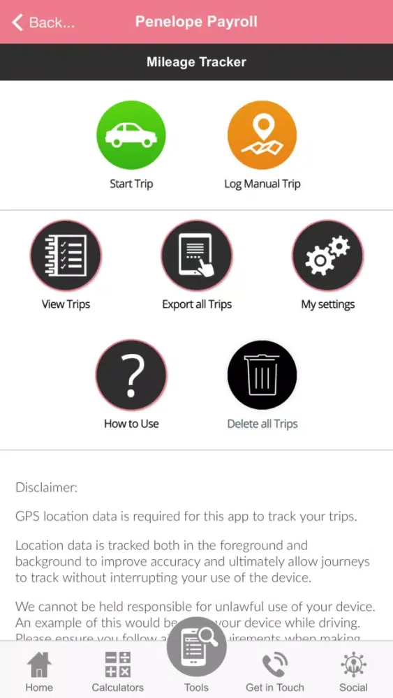 Penelope Payroll Screenshots