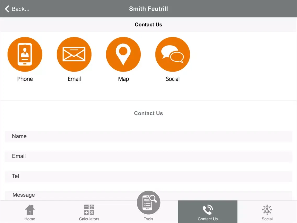 Smith Feutrill iPad  Screenshots