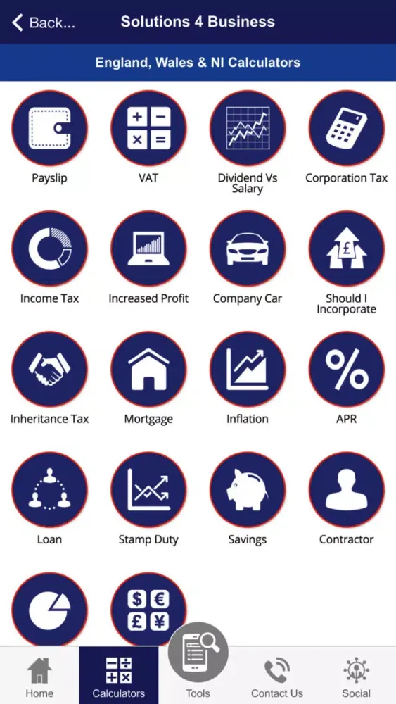 Screenshot di Solutions 4 Business