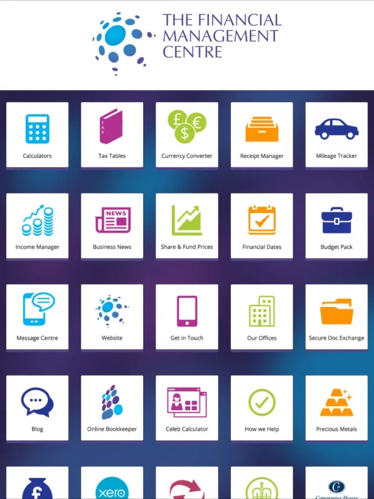 Ảnh chụp màn hình của THE FINANCIAL MANAGEMENT CENT. iPad 