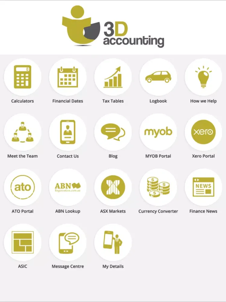 3D ACCOUNTING iPad 应用截图
