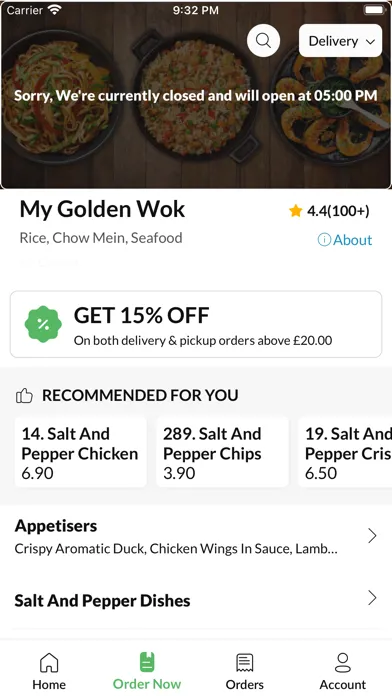 My Golden Wok Ekran Görüntüleri