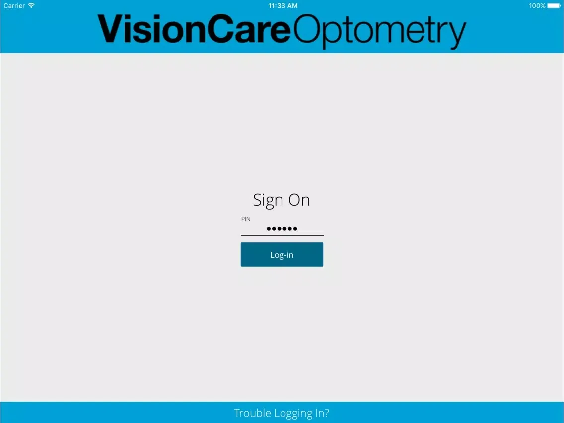 Capturas de pantalla de VisionCare Optometry iPad 
