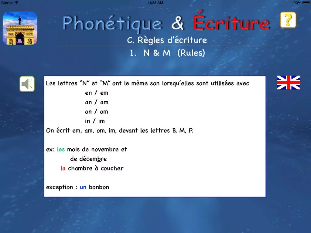 Learn French - Triomphe 1 Lite iPad  Ekran Görüntüleri