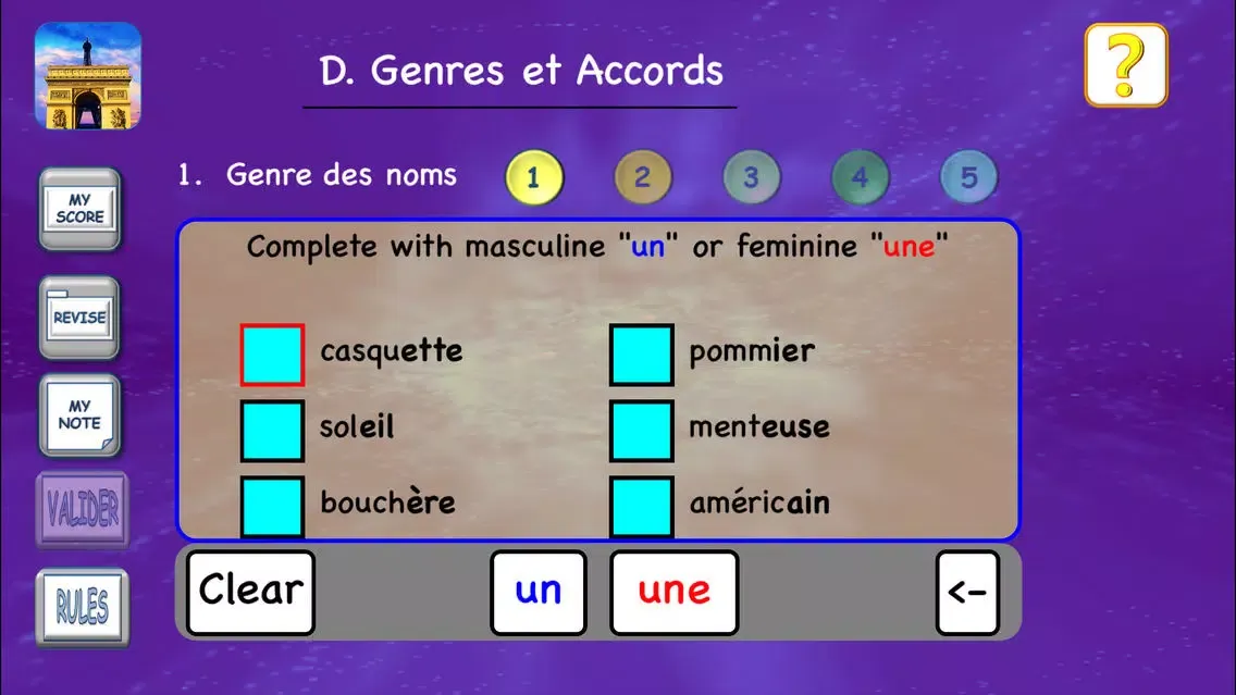 Learn French - Triomphe 1 Lite Ekran Görüntüleri