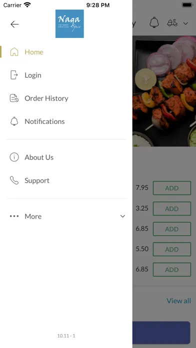 Naga Spice IndianTakeaways سکرین شاٹس