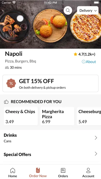 Napoli. سکرین شاٹس