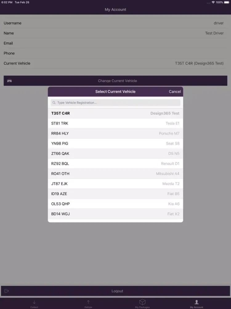 Скриншоты 1NE Package Tracker iPad 