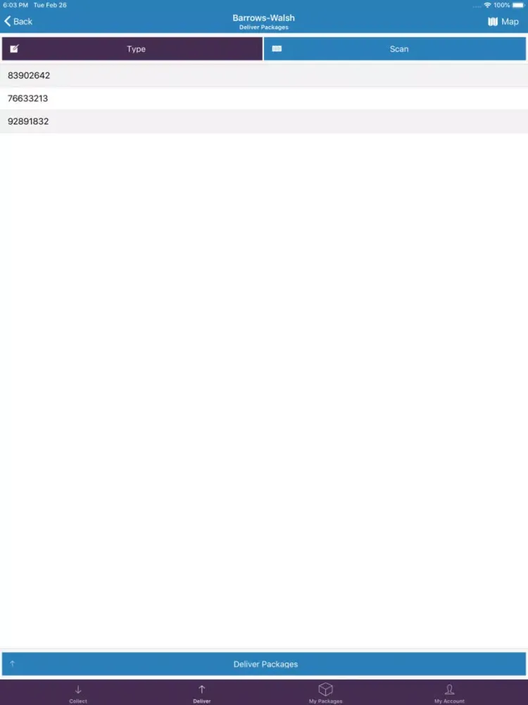 Скриншоты 1NE Package Tracker iPad 