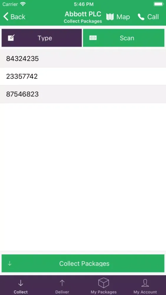 Скриншоты 1NE Package Tracker