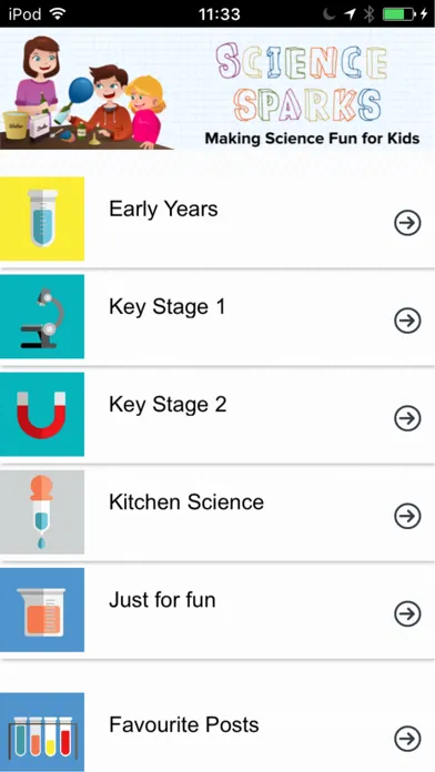 Science Sparks應用截圖