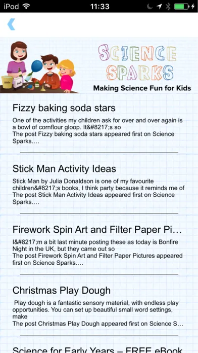 Science Sparks應用截圖