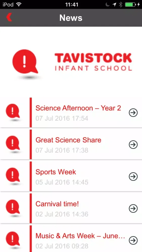 Tavistock Infant School سکرین شاٹس