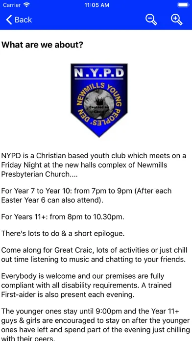 Zrzuty ekranu Newmills NYPD