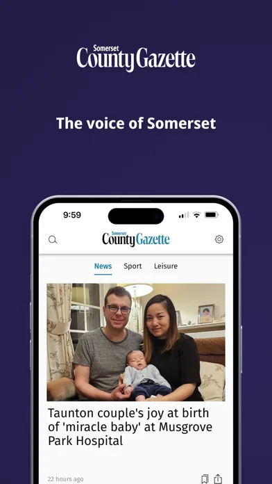 Somerset County Gazette स्क्रीनशॉट