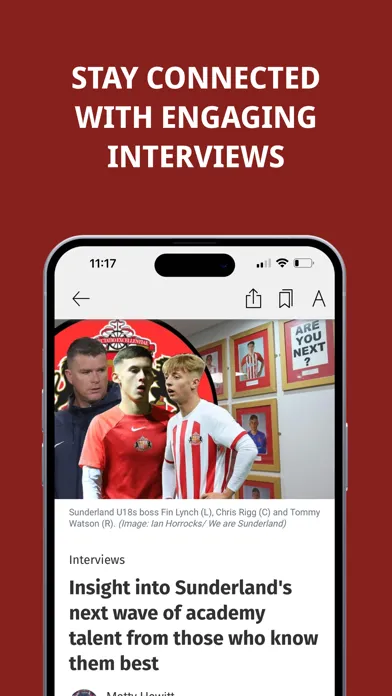 Ảnh chụp màn hình của We Are Sunderland