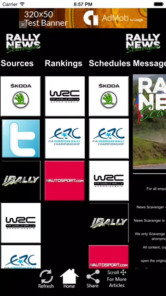 Rally News Scavenger应用截图