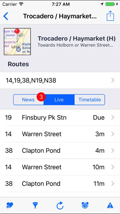 BusMate London Lite स्क्रीनशॉट