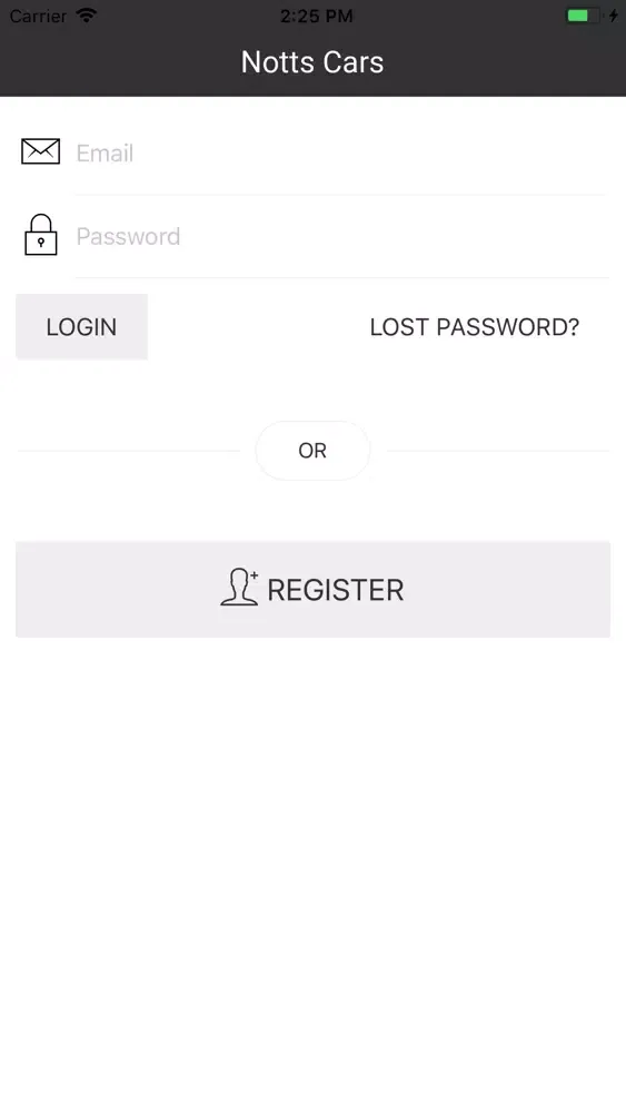 Notts Cars Passenger应用截图