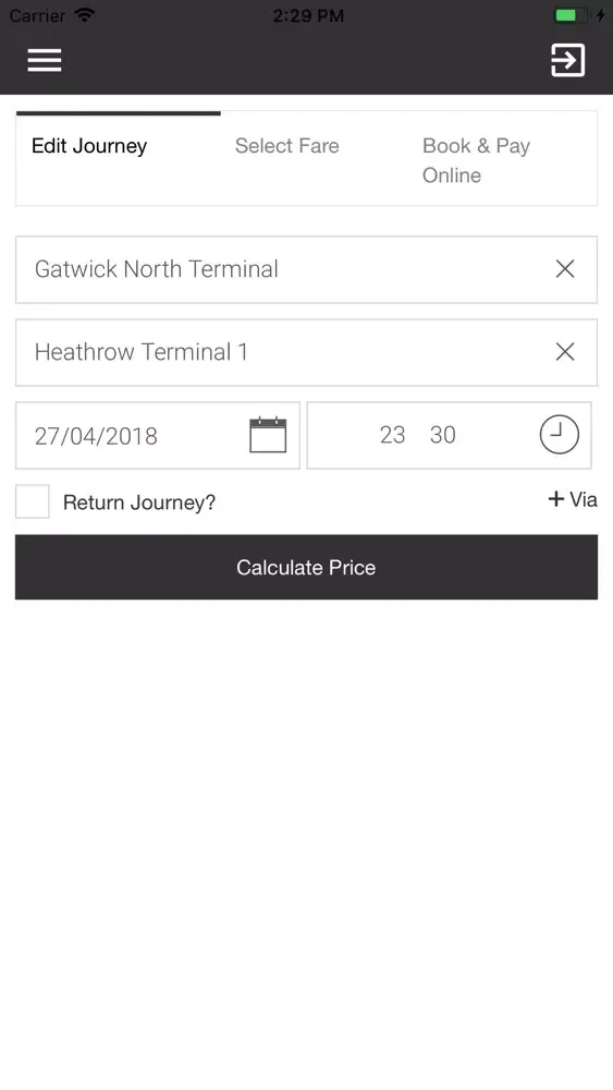 Notts Cars Passenger应用截图