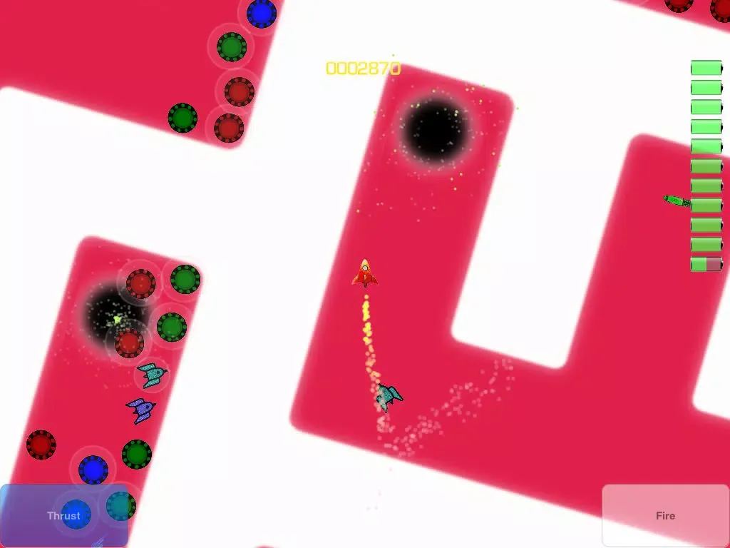 Screenshot di Spinvaders iPad 
