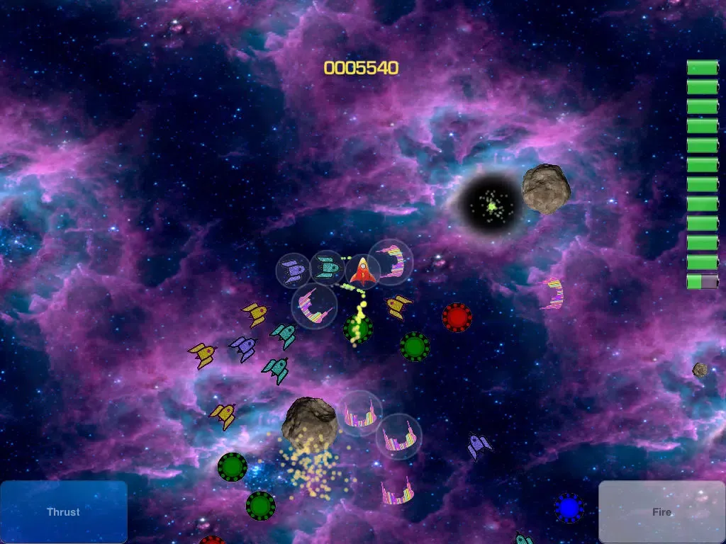 Screenshot di Spinvaders iPad 