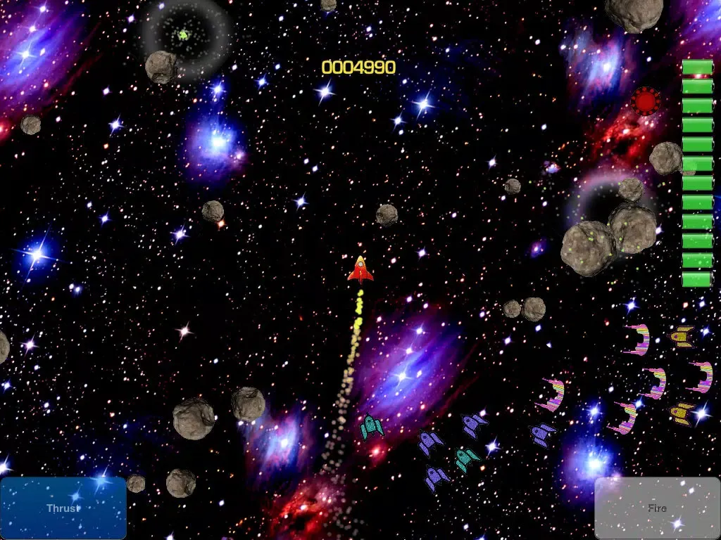 Screenshot di Spinvaders iPad 