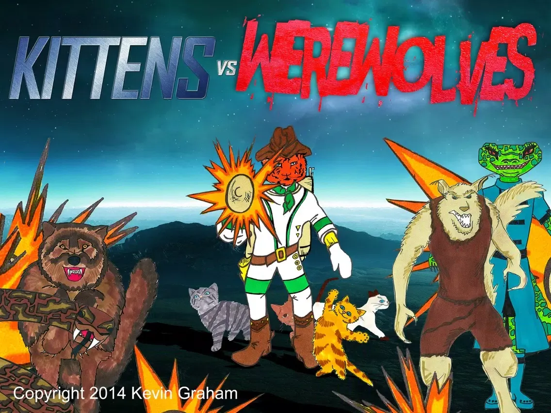Kittens Vs Werewolves iPad  سکرین شاٹس