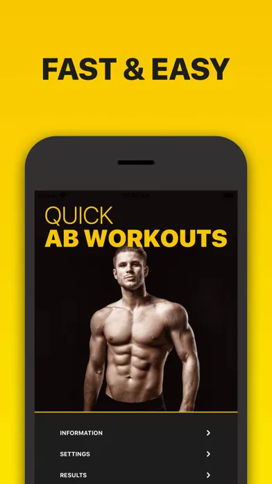 Скриншоты Quick Abs Workout