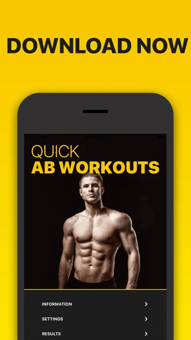 Скриншоты Quick Abs Workout