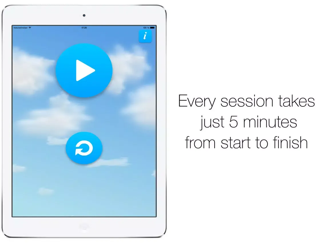 5 Minute Relaxation Pro - Guided meditation for sleep, rest and stress relief iPad  Screenshots