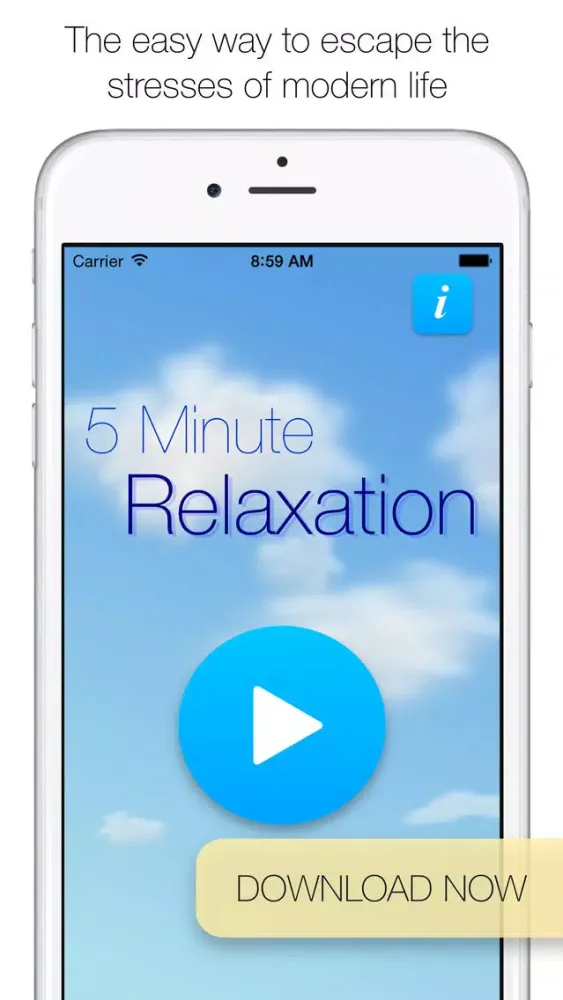 5 Minute Relaxation Pro - Guided meditation for sleep, rest and stress relief Screenshots
