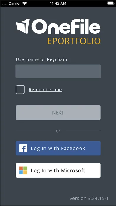 Скриншоты OneFile Eportfolio