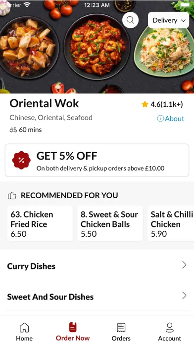 Capturas de pantalla de Oriental Wok