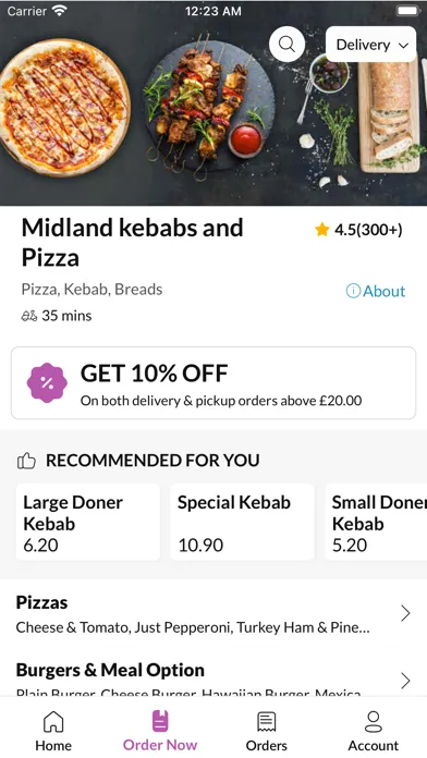 Скриншоты Midland kebabs and Pizza