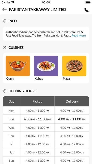 PAKISTAN TAKEAWAY LIMITED应用截图