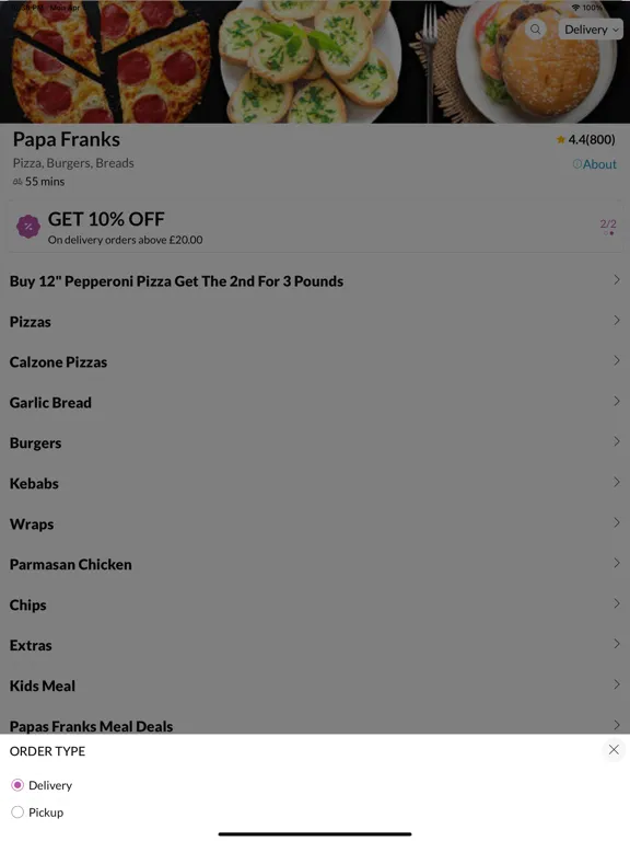 Papa Franks iPad  Screenshots