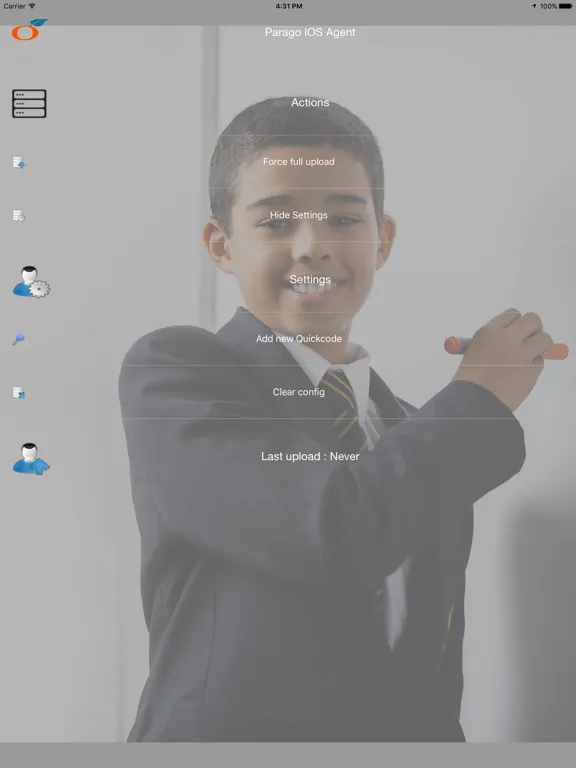 Zrzuty ekranu Parago Agent iPad 