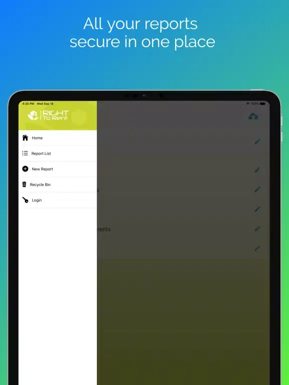 Peach: Right To Rent iPad  Screenshots