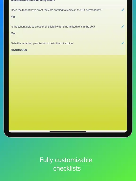 Peach: Right To Rent iPad  Screenshots