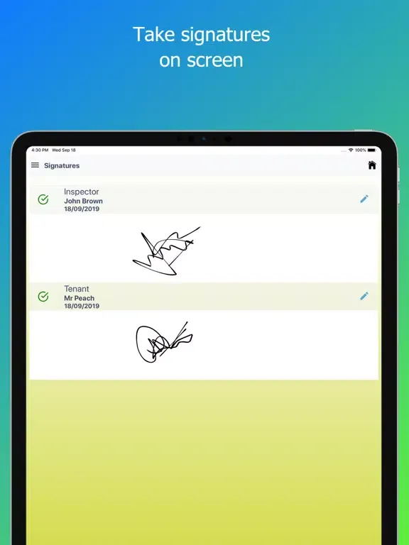 Peach: Right To Rent iPad  Screenshots
