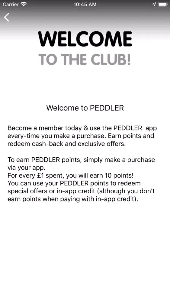 ภาพหน้าจอของ Peddler
