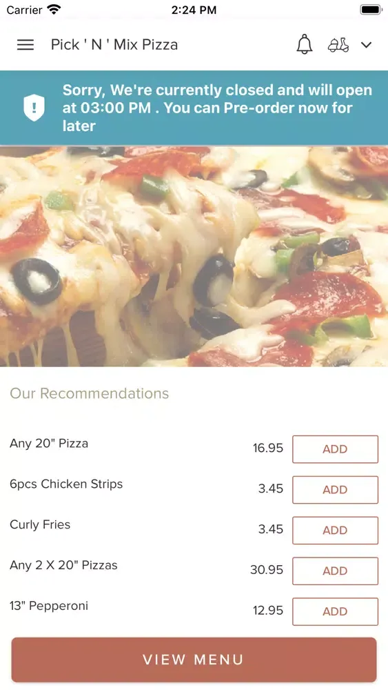 Pick N Mix Pizza Screenshots